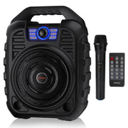 [Open Box] EARISE T26 Karaoke Machine Bluetooth Speaker with Wireless Microphone, Lightweight for Outdoors